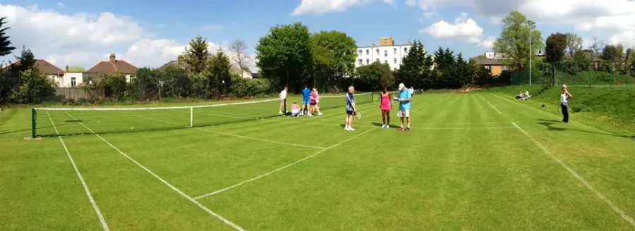 Grass courts at Blackheath Lawn Tennis Club
